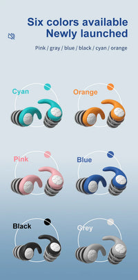 Sleep Noise Reduction Earplug Ear Protection Earplugs Anti-Noise Waterproof Plug for Travel Work Tapones Earplugs Mute Earplugs