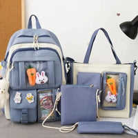 School bag female light schoolboy cute summer girl large capacity kids backpack backpack
