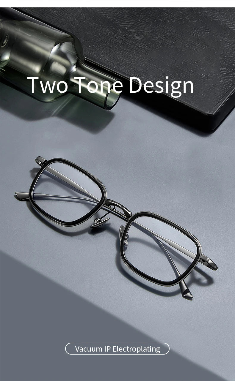 Titanium Eyeglass Frames – Ultra-Light Retro