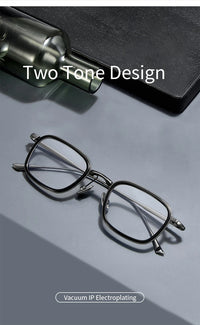 Titanium Eyeglass Frames – Ultra-Light Retro