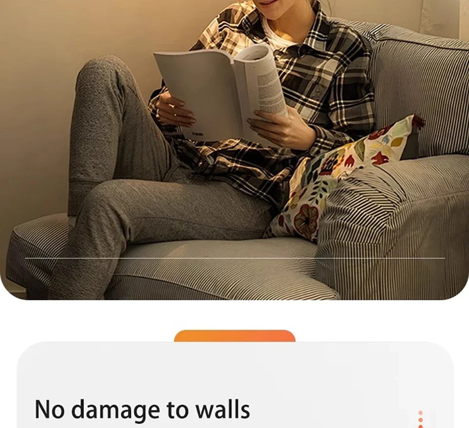 Xiaomi Youpin LED Lamp Household Magnetic Wall Lamp Wireless Rechargeable Movable No Punching Bedroom Bedside Reading Lamp NEW