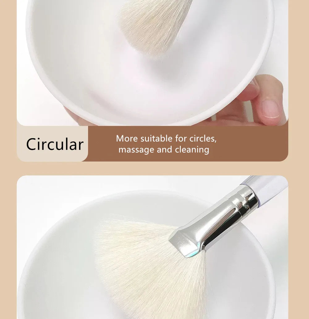 Facial Cleanser Brush – Soft Bristles Exfoliator & Skin Tool