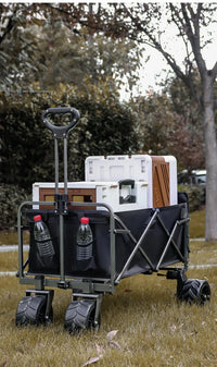 Folding Camping Cart – Heavy Duty Outdoor Utility Wagon
