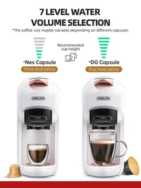 Cafelffe 5-in-1 Capsule Coffee Machine 19Bar