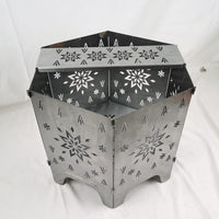 Camping Firewood Stove Portable Outdoor Campfire Table