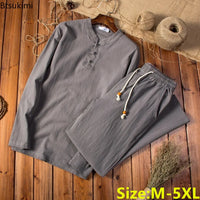 Men’s Cotton Suit Set