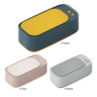 Ultrasonic High-frequency Vibration Cleaners 3 Gear 360 Degree Cleaning Machine Timing for Jewelry/Pacifier/Makeup Tool/Eyeglass