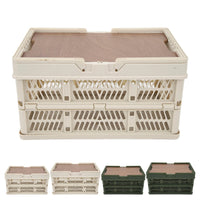 Foldable Camping Storage Basket Large Capacity