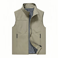 Men’s Winter Fleece Vest – Casual Warm Sleeveless Jacket