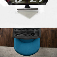 2 Pcs Adjustable Under Desk Keyboard Tray & Mouse Platform