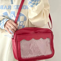 Japanese Harajuku Transparent Ita Bag for Girls