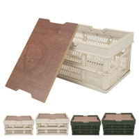 Foldable Camping Storage Basket Large Capacity