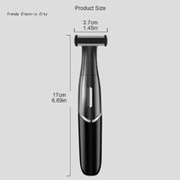 R9CD Pubic Hair Removal Trimmer for The Groin Epilator Safety Man Lady Shaving