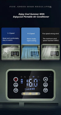 Outdoor Camping No Installation Mobile Air Conditioning Portable Parking Tent No Drainage Mini Refrigeration Air Conditioning