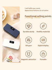 Plastic Bags Sealer Mini Sealing Machine Rechargeable Mini Heat Bag Sealer Food Packaging Sealing Machine Portable Bags Sealer