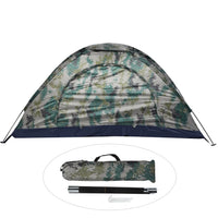 Single-Person Camping & Fishing Tent Windproof Canvas
