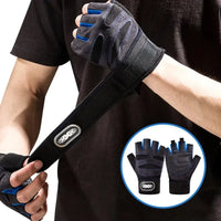 Men's Unisex Fitness & Weightlifting Gloves with Wrist Support