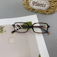 Retro Square Myopia Glasses – Unisex Prescription Eyewear