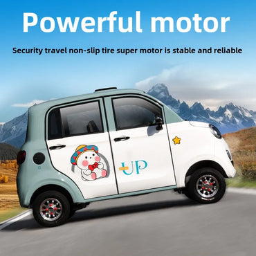 Four-Wheel Electric Vehicle with Lithium Battery for Adults