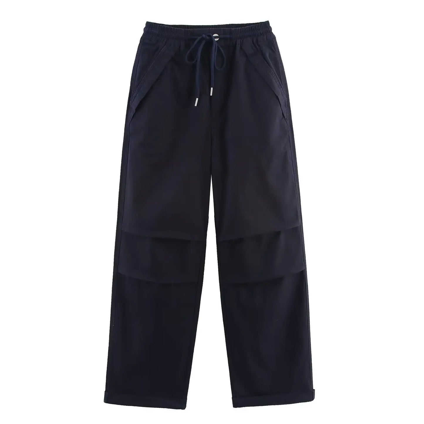 Women’s Straight-Leg Cargo Pants – Casual Outdoor Workwear