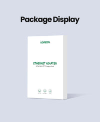 UGREEN USB C Ethernet Adapter 1000/100Mbps USB Lan RJ45 Thunderbolt 3 for Laptop Macbook Samsung iPad USB Ethernet Network Card