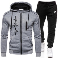 Autumn Winter Tracksuit – Hoodie & Jogger Pants Set