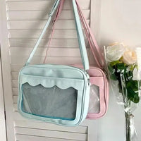 Japanese Harajuku Transparent Ita Bag for Girls