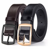 Men’s Metal Pin Buckle Belt – Casual & Business Accessory
