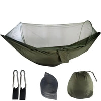 Camping Hammock with Mosquito Net Lightweight Portable