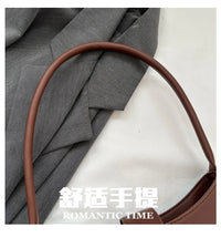 Women’s PU Leather Shoulder Bag – Vintage Soft Armpit Purse