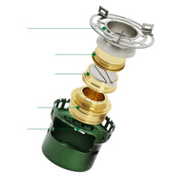 MagiDeal Ultralight Alcohol Stove Portable Camping Burner