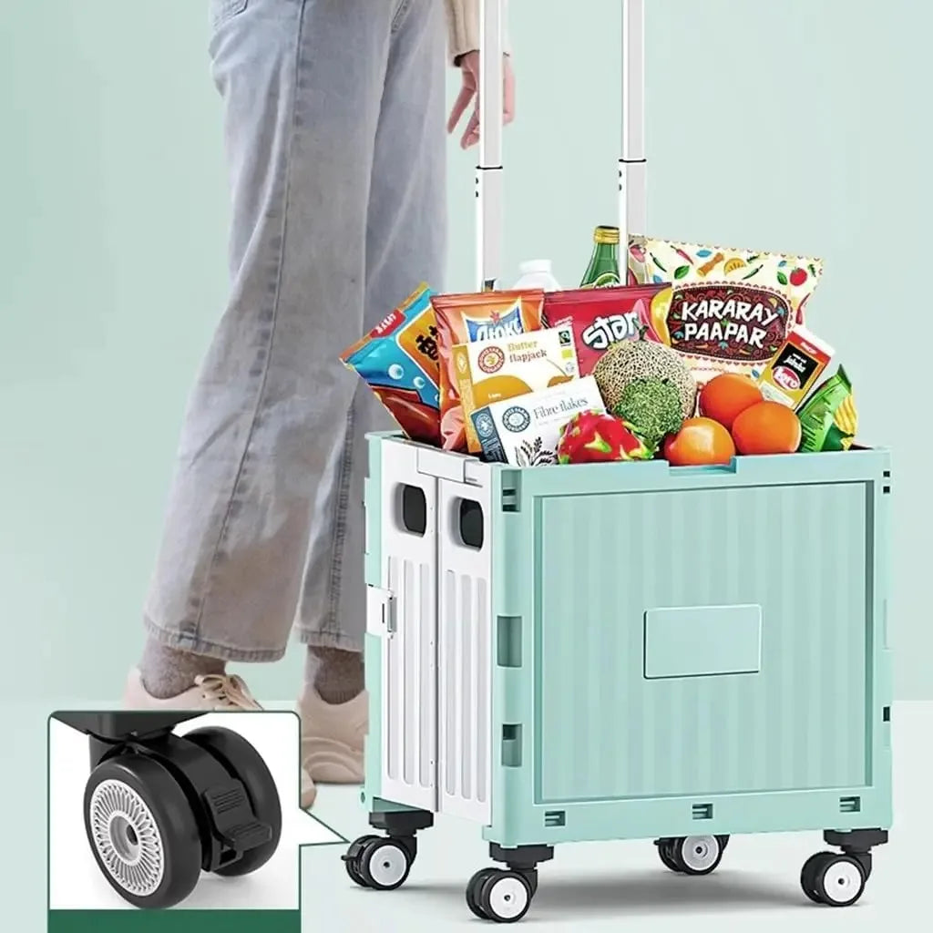 Portable Folding Camping Wagon with Large Capacity