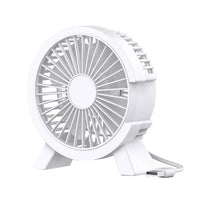 Portable USB Mini Fan – Silent Rechargeable Air Cooler