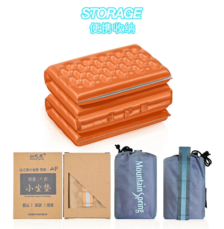 Portable Lightweight Mini Waterproof Folding Mat, Foam Sitting Pad for Outdoor Activities, Foldable Kneeling and Seat Cushion