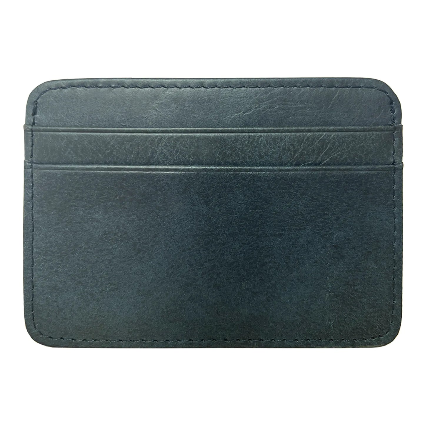 Slim Genuine Leather Mini Wallet – Card & Coin Holder