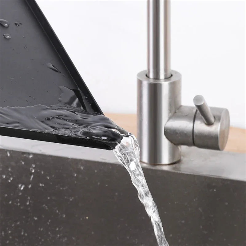 Kitchen Sink Drain Shelf & Dish Drying Rack