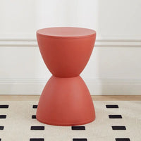 Nordic Round Ottoman Pouf – Living Room Coffee Side Table