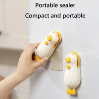 2-in-1 Mini Bag Sealer with Cutter & USB-C Rechargeable