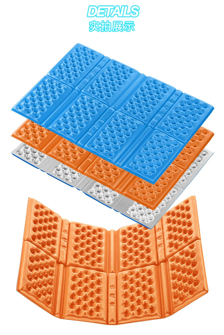Portable Lightweight Mini Waterproof Folding Mat, Foam Sitting Pad for Outdoor Activities, Foldable Kneeling and Seat Cushion