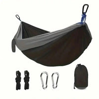 Portable Double Camping Hammock – Outdoor & Beach