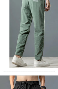 Men’s Ice Silk Stretch Business Casual Pants