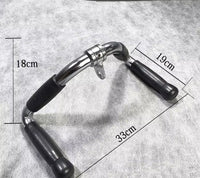 Heavy-Duty Lat Pull Down T-Bar & V-Bar – Gym Attachments