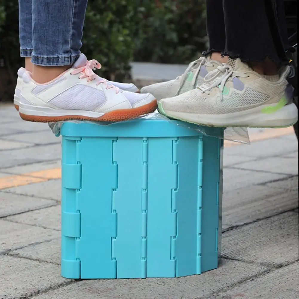 Portable Folding Camping Toilet – Wide Seat & High Load