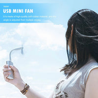 Mini USB Flexible Fan – Portable Cooling Fan for Laptop & Power Bank