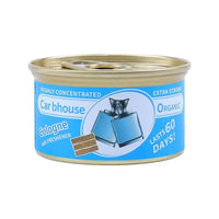 Car Air Freshener Coffee Scent Wood Block Perfume