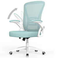 Ergonomic Mesh Office Chair – Lumbar Support & Flip Armrests