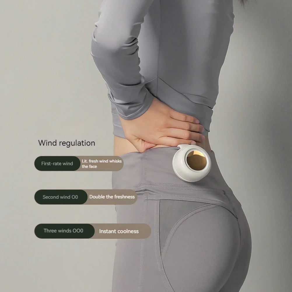 Mini Shirt Fan – Portable Rechargeable Wearable Body Cooler