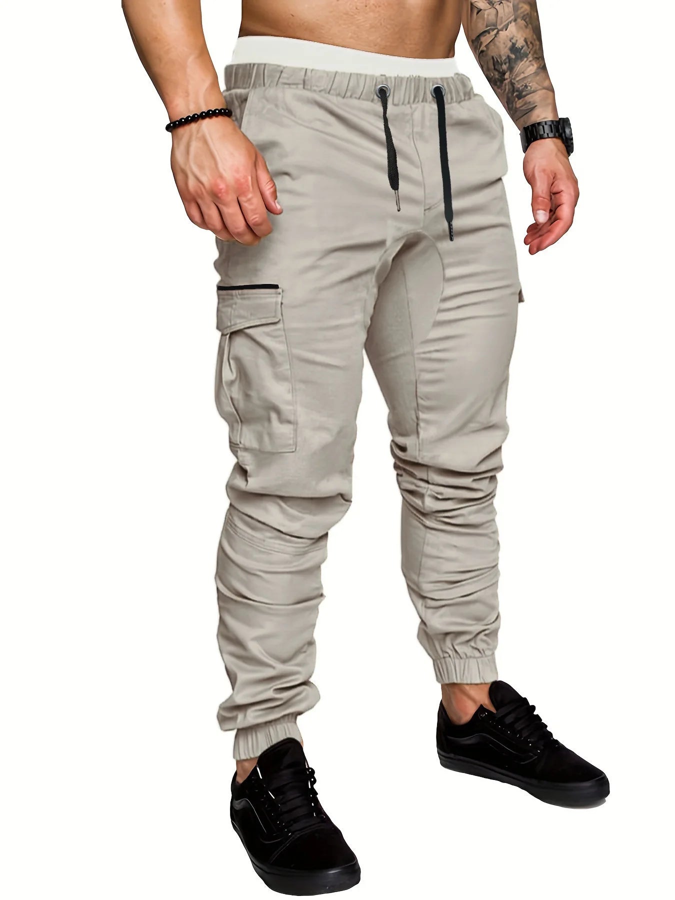 Men’s Tactical Multi-Pocket Cargo Pants Autumn