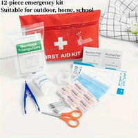 Portable Car First Aid Kit Travel Emergency Health Bag