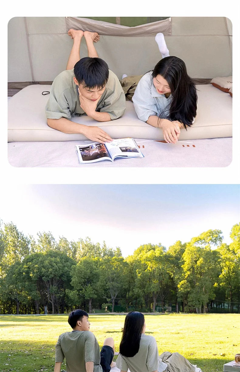 Lohascamping Double Self-Inflating Camping Mattress 10cm